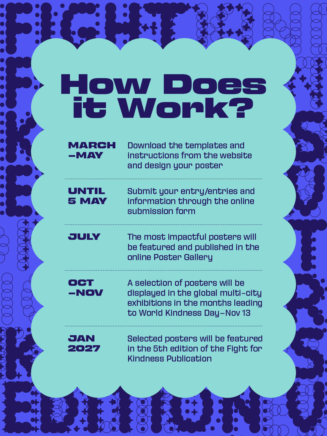 Fight for Kindness - The 2026 Global Poster Call