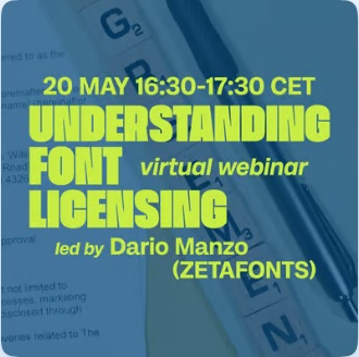 TypeCampus Classes: Understanding Font Licensing