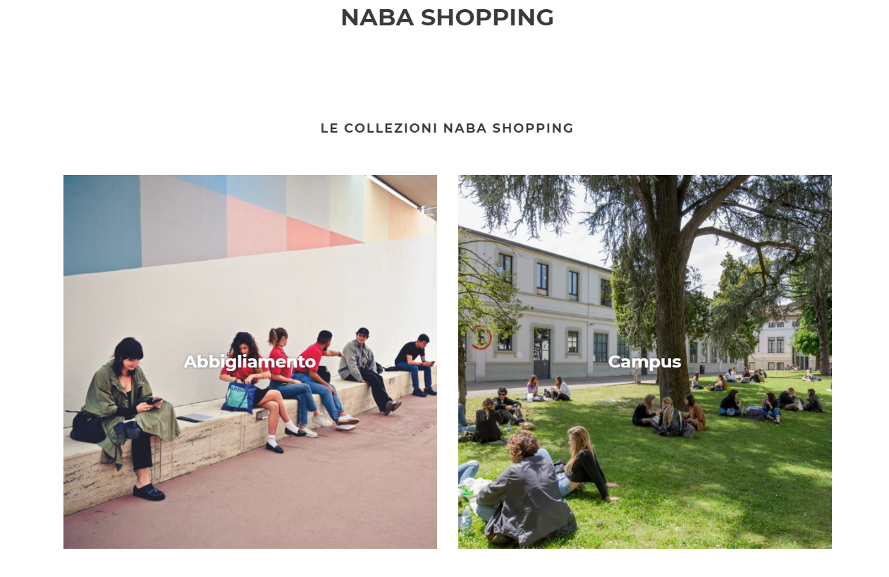 NABA SHOPPING IS ONLINE!