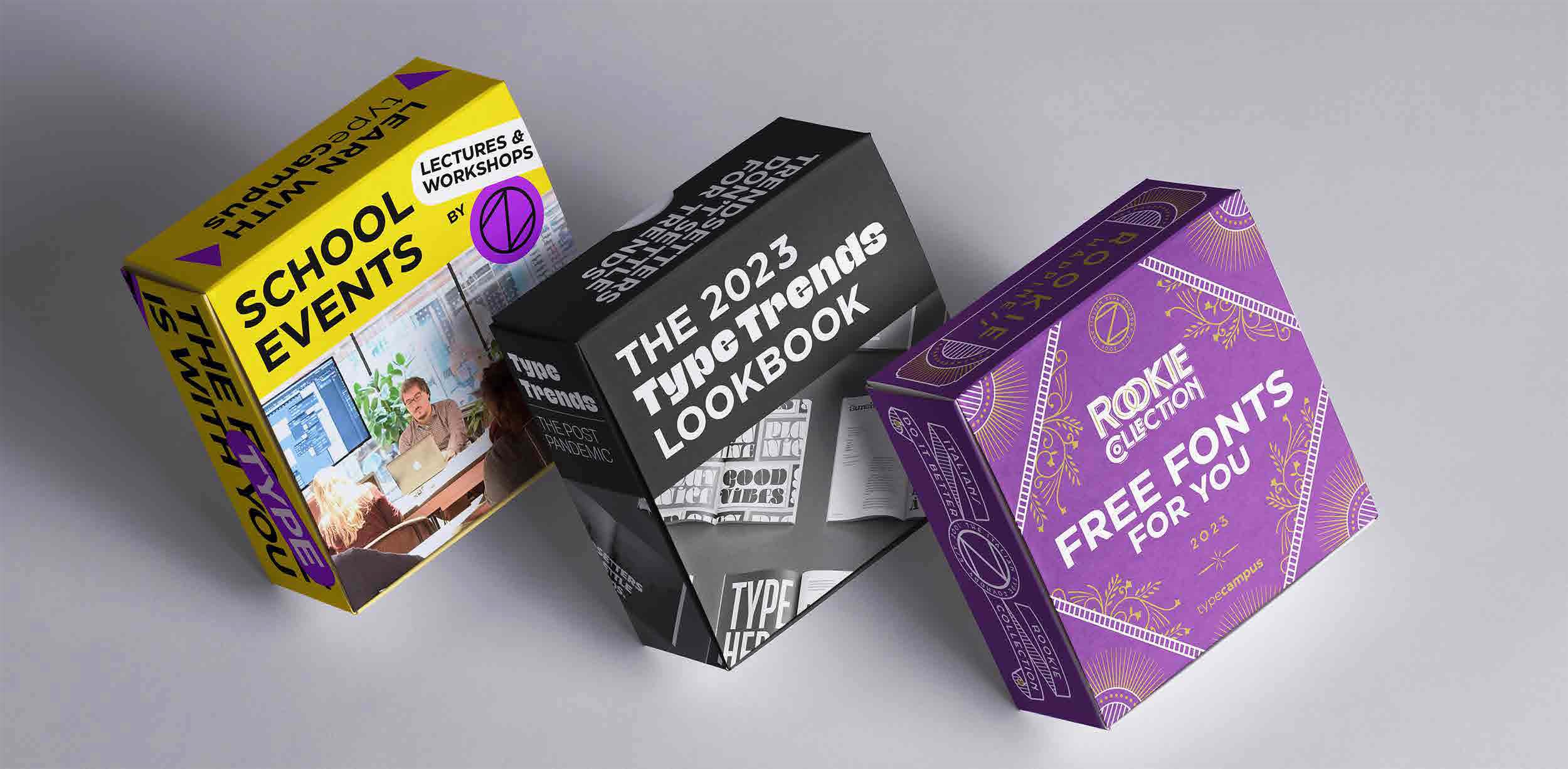 100 font gratis con Type Campus e Zetafonts